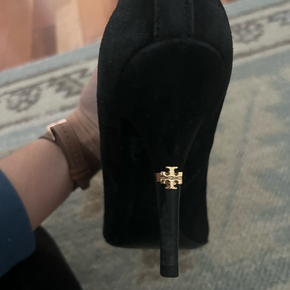 Tory Burch black suede booties - Picture 10 of 10